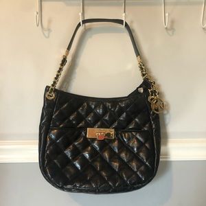 Michael Kors Quilted Leather Shoulder Bag Purse